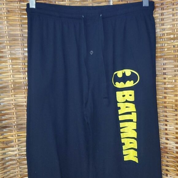 Batman DC Comics Sleep Lounge Pants L 30 x 32 - Picture 2 of 6